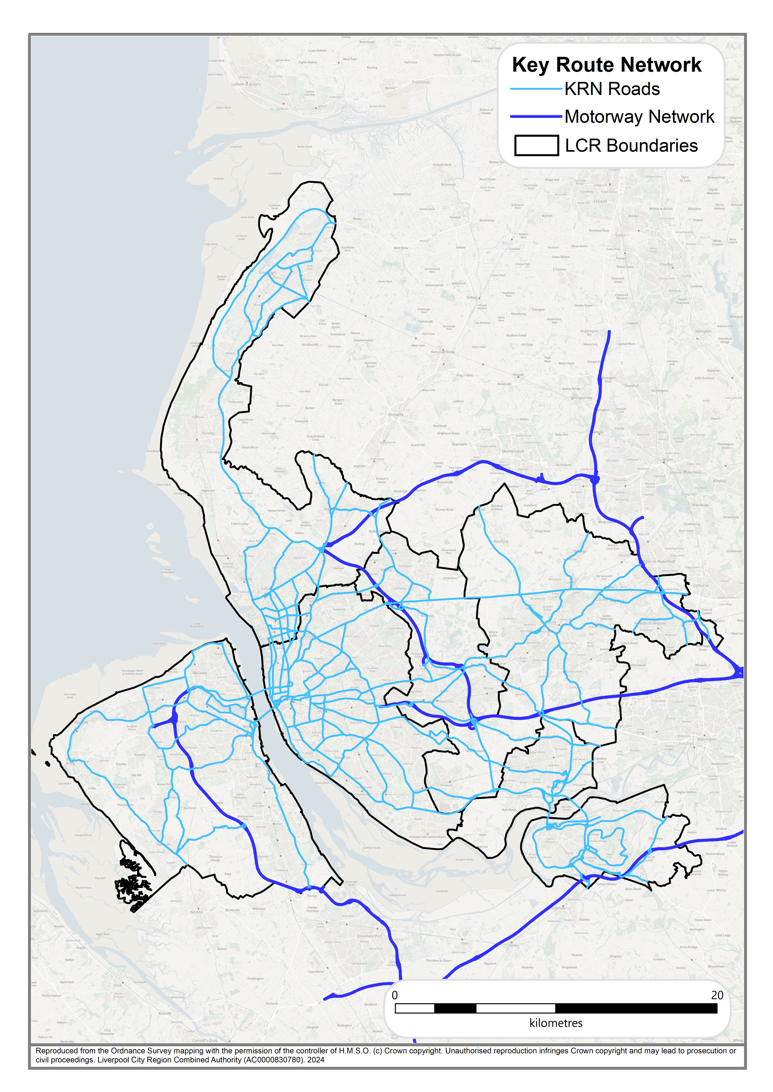 Key Route Network and Motorway Network